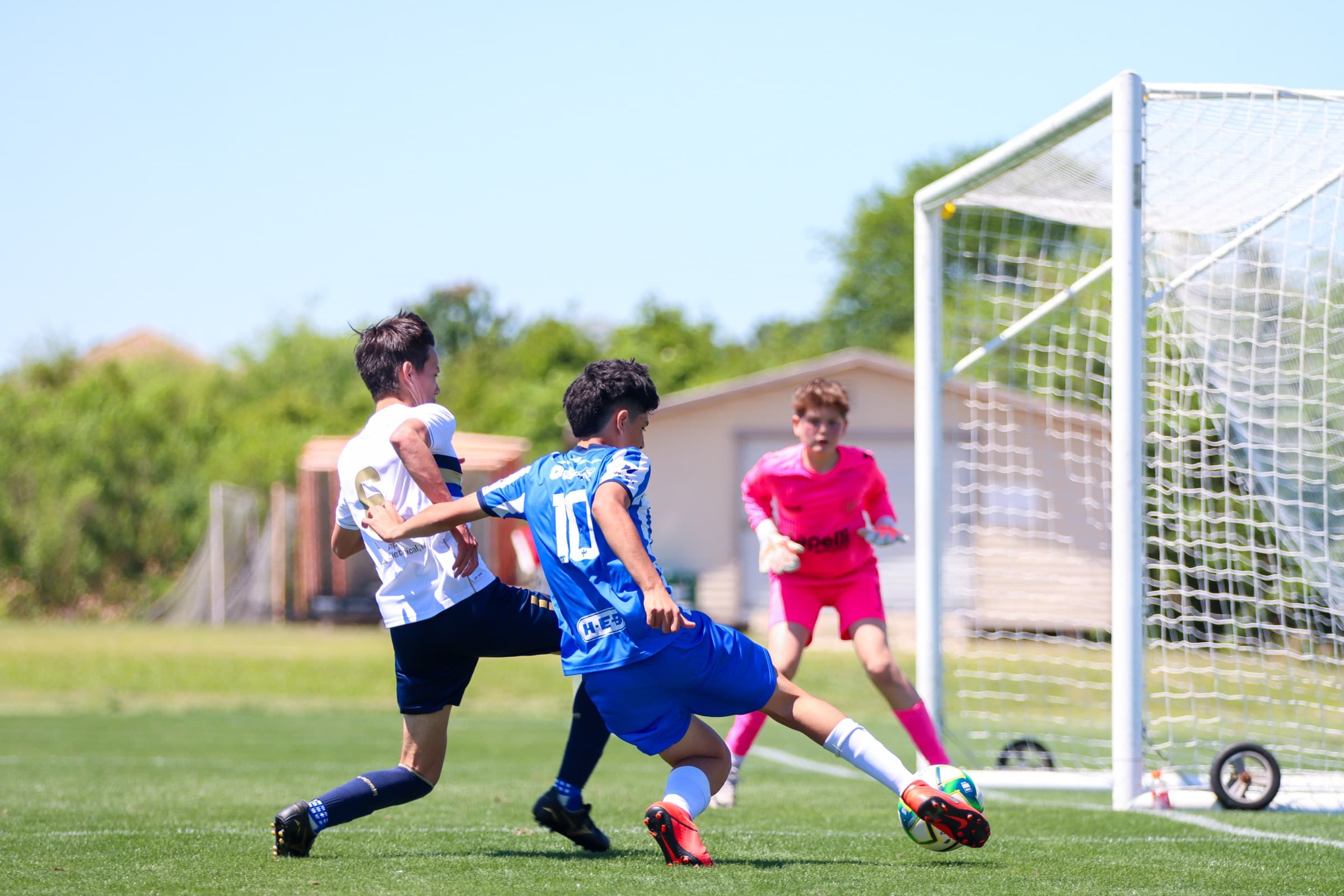 Youth soccer competition from the PSS photo collection